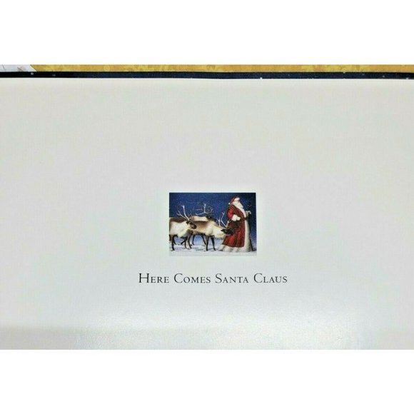 Rare True Meaning Of Christmas Here Comes Santa Claus Christmas Card - Picture 7 of 12